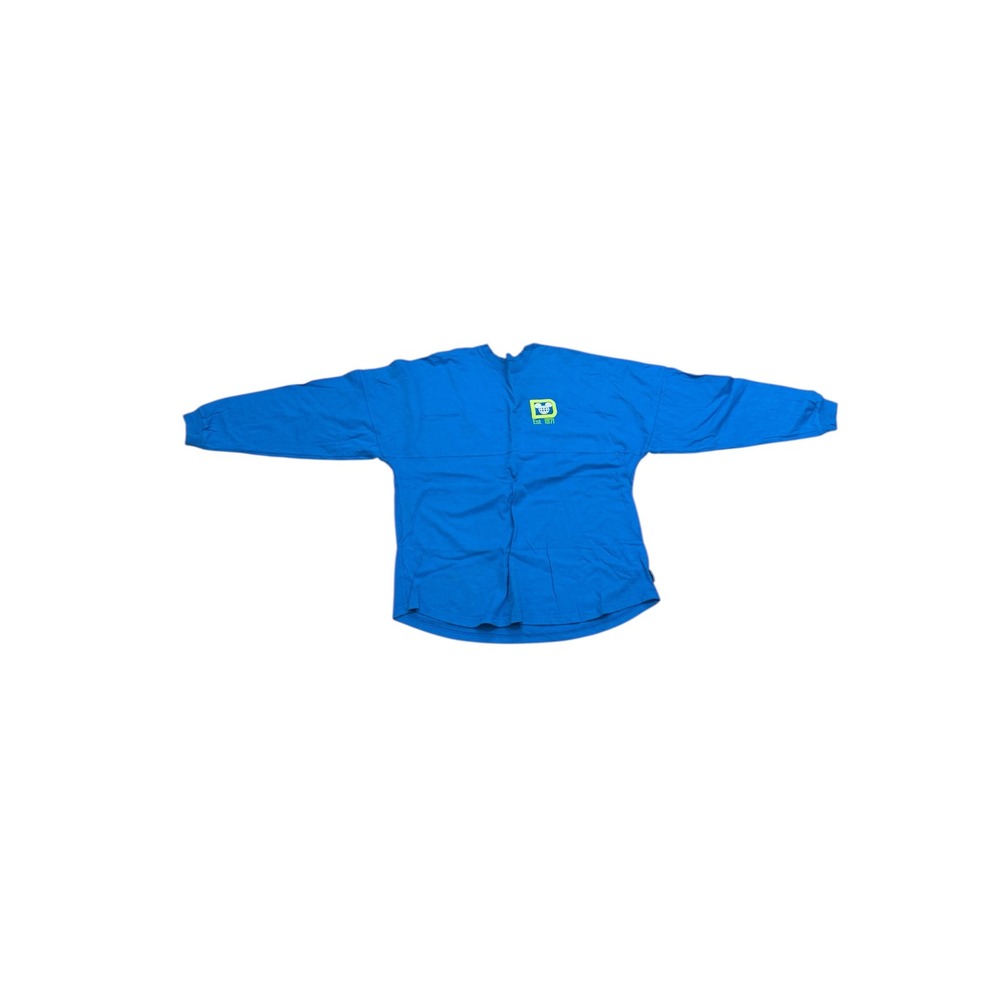 Disney Spirit Jersey Walt Disney World Blue‎ Neon Green Puff Print XL